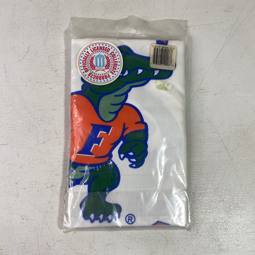 Vintage Florida Gators Sports Chair Slipcover Ken-Tex Collegiate 18x18 Cotton